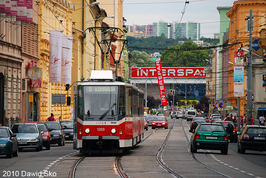 Брно, Tatra T6A5 № 1203