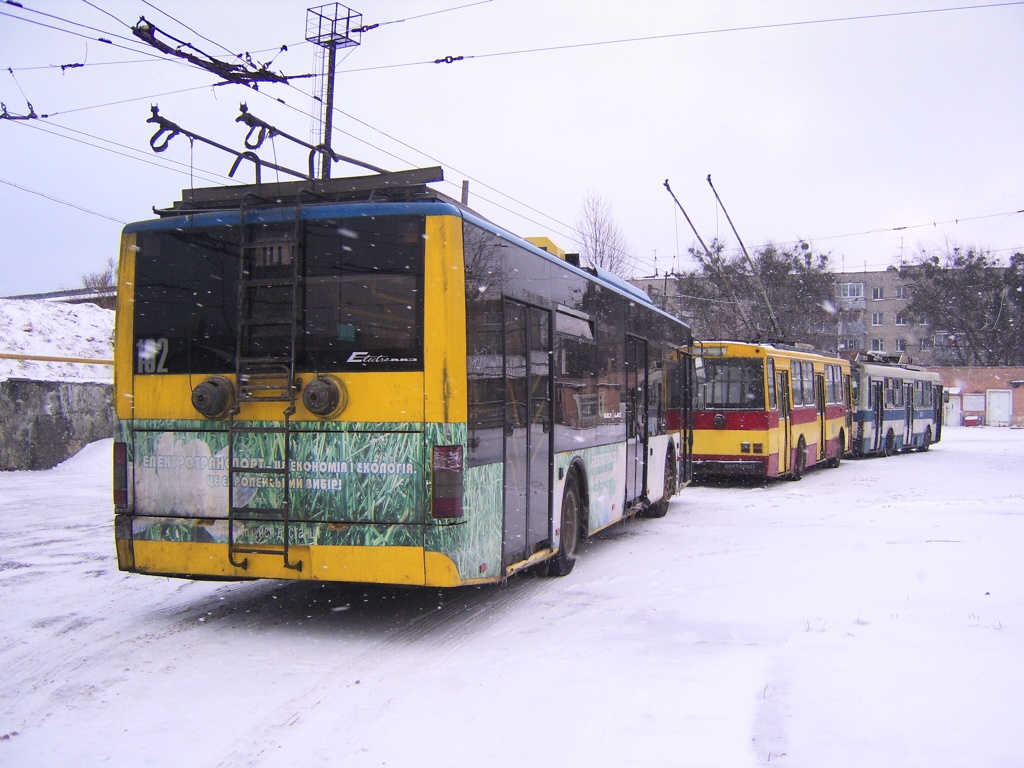 Львів, ЛАЗ E183D1 № 102 Львів, ЛАЗ E183D1 № 102