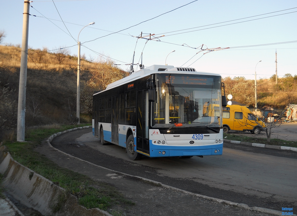 Крымский троллейбус, Богдан Т70110 № 4309