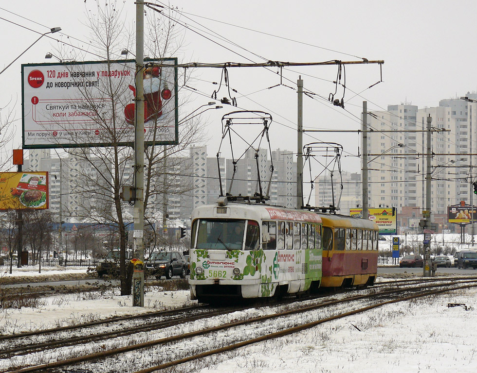 Киев, Tatra T3SU № 5662