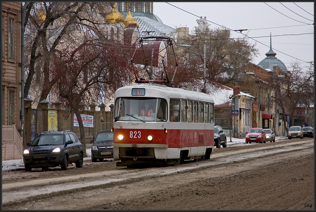 Samara, Tatra T3SU # 823