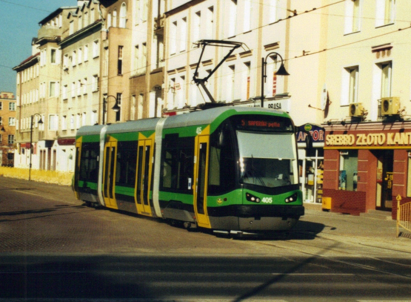 Эльблонг, PESA Tramicus 121N № 405