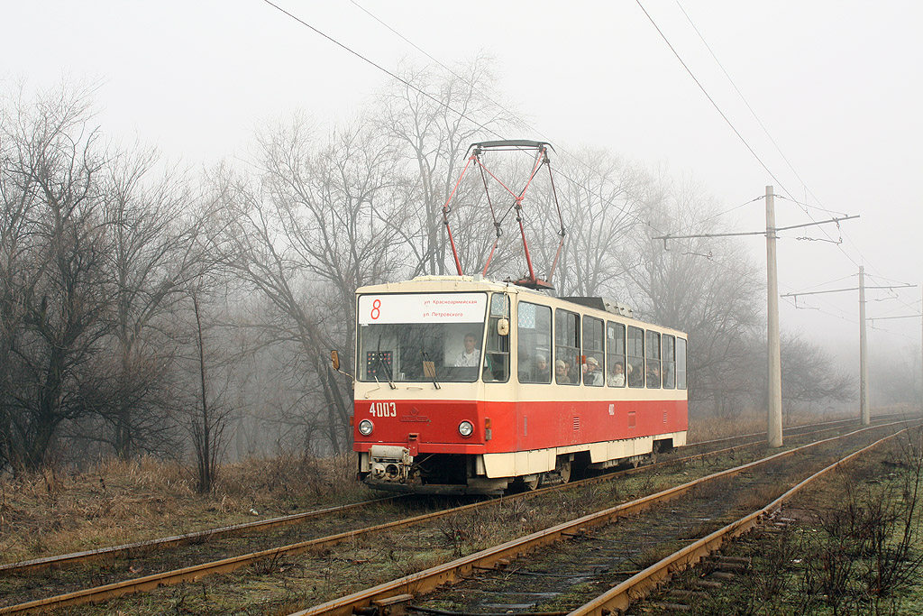 Донецк, Татра-Юг Т6Б5 № 4003