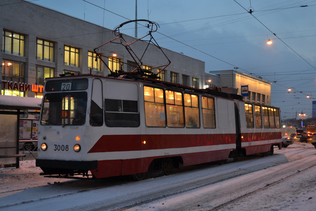 Санкт-Петербург, ЛВС-86К № 3008