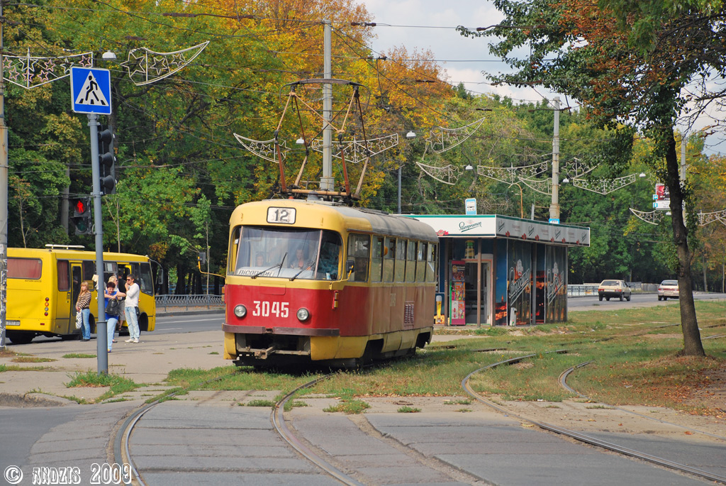 Харьков, Tatra T3SU № 3045
