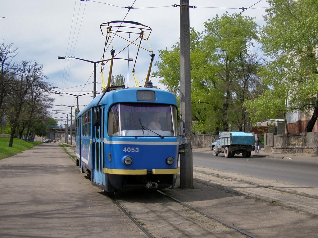Одесса, Tatra T3R.P № 4053