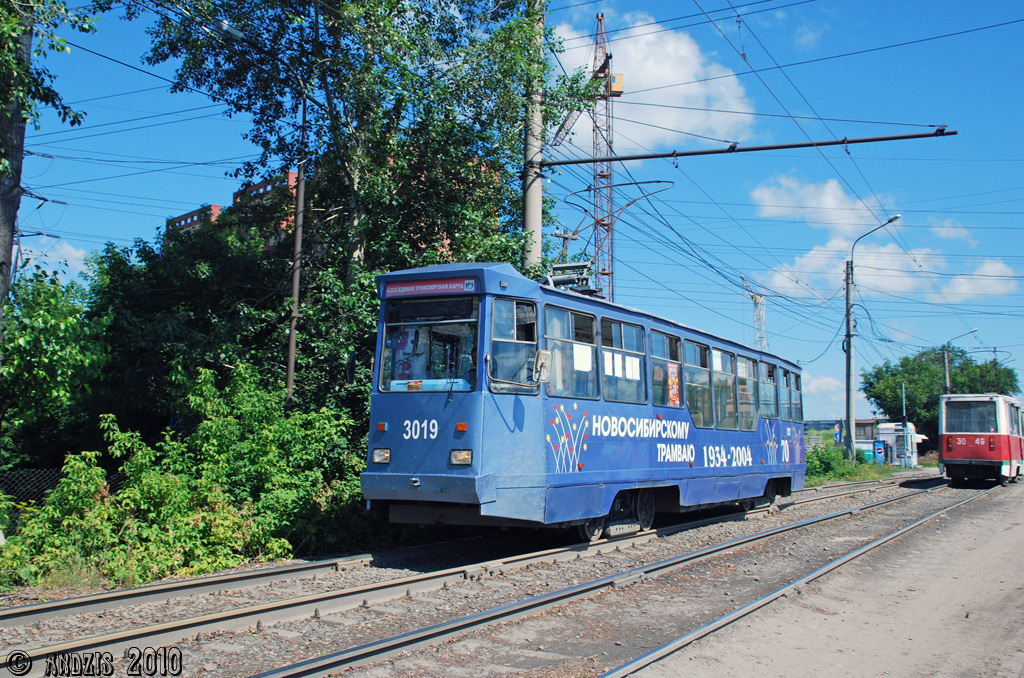 Новосибирск, 71-605 (КТМ-5М3) № 3019