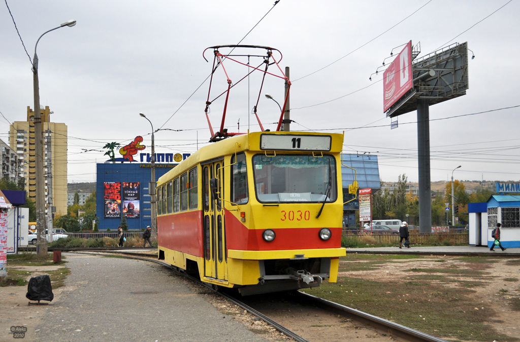 Волгоград, Tatra T3SU мод. ВЗСМ № 3030