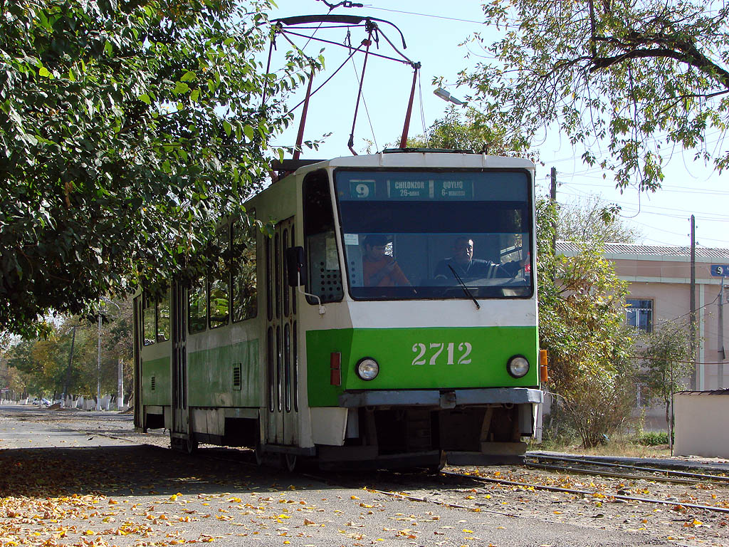 Tashkent, Tatra T6B5SU № 2712