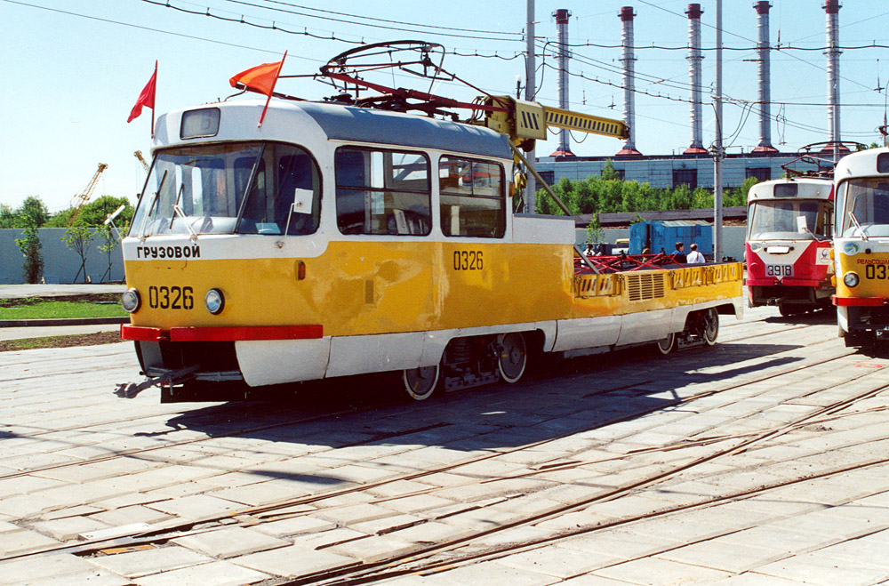 Москва, Tatra T3SU № 0326