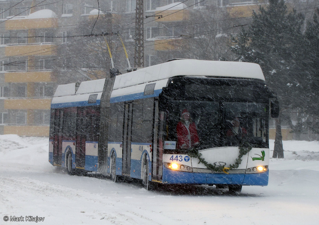 Таллин, Solaris Trollino III 18 AC № 443