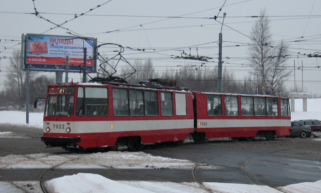 Санкт-Петербург, ЛВС-86К № 7022