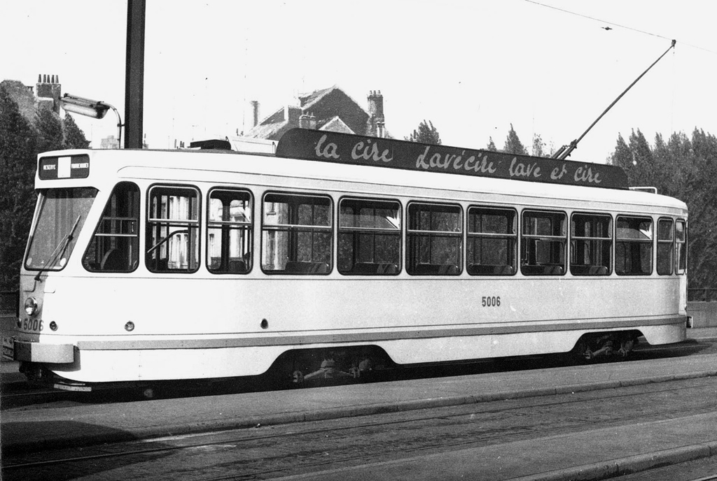 布鲁塞尔, MIVB/STIB Series 5000 (modernized) # 5006; 布鲁塞尔 — Old photos MIVB / STIB