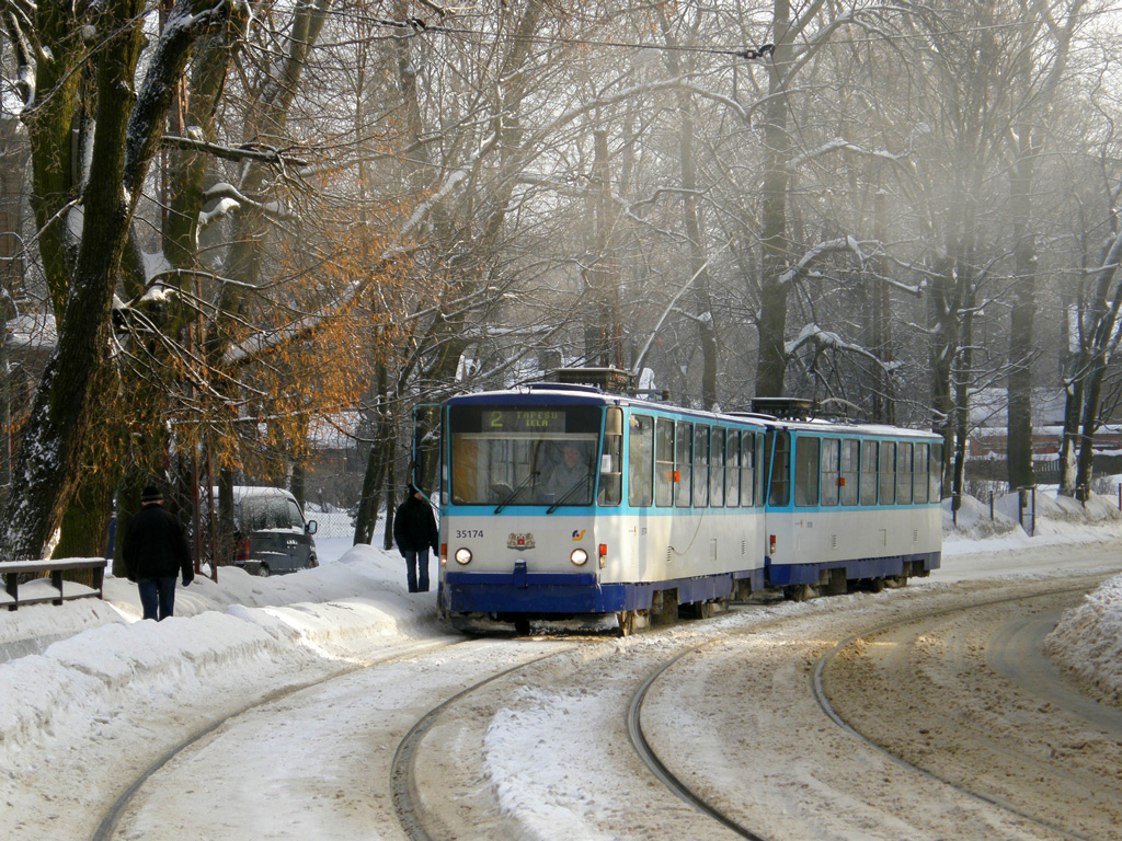 Рига, Tatra T3MR (T6B5-R) № 35174