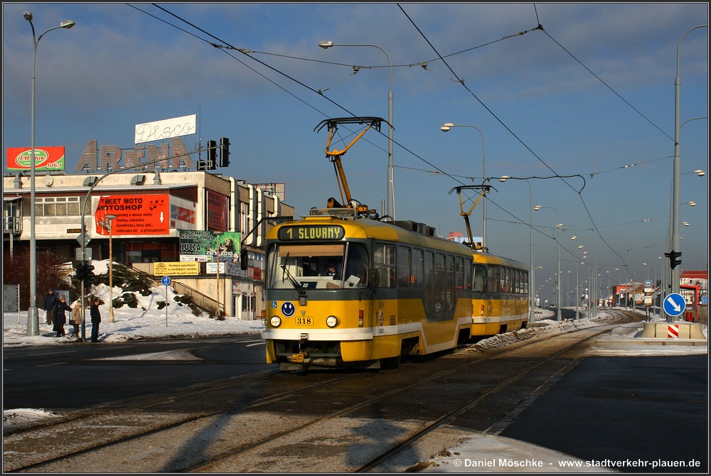 Plzeň, Tatra T3R.PLF č. 318