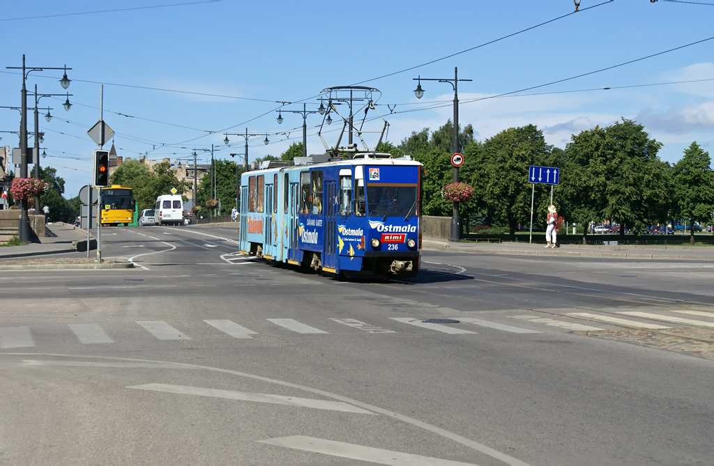 Лиепая, Tatra KT4D № 236