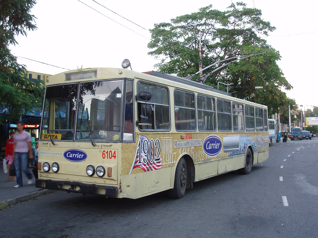 Krimmi trollid (Simferopol - Alušta - Jalta), Škoda 14Tr89/6 № 6104