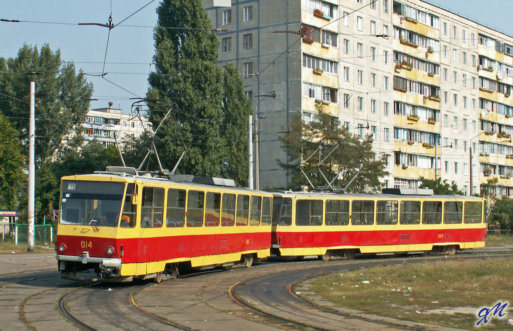 Кіеў, Tatra T6B5SU № 014; Кіеў, Tatra T6B5SU № 047