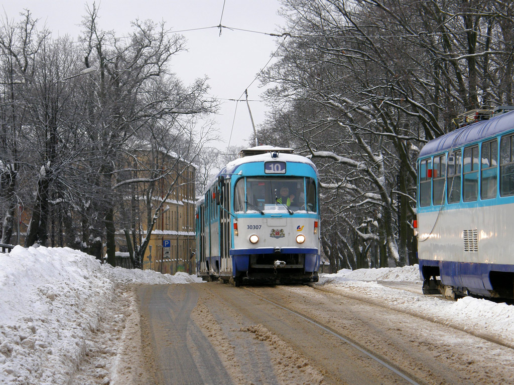 Рига, Tatra T3A № 30307