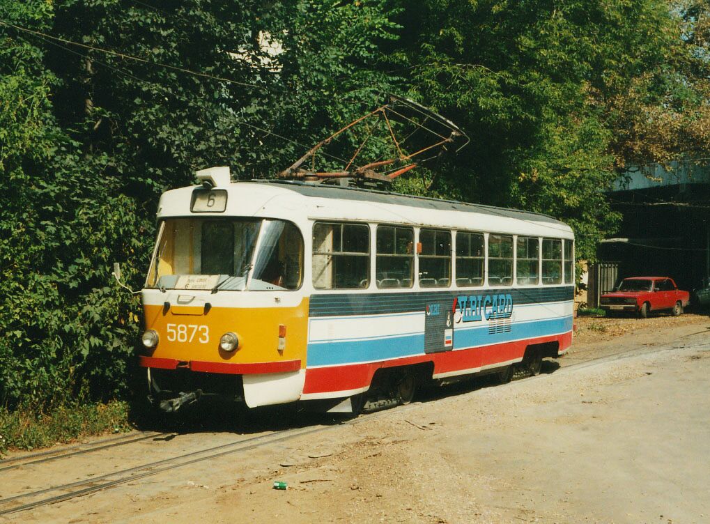 Москва, Tatra T3SU № 5873