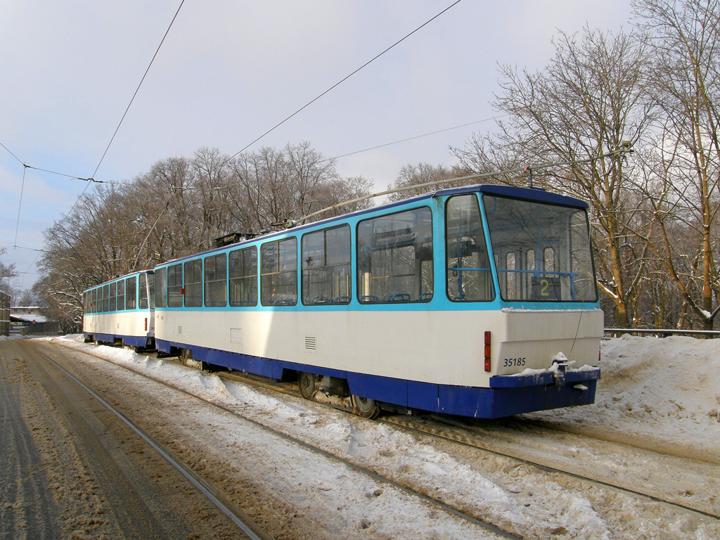 Рига, Tatra T3MR (T6B5-R) № 35185