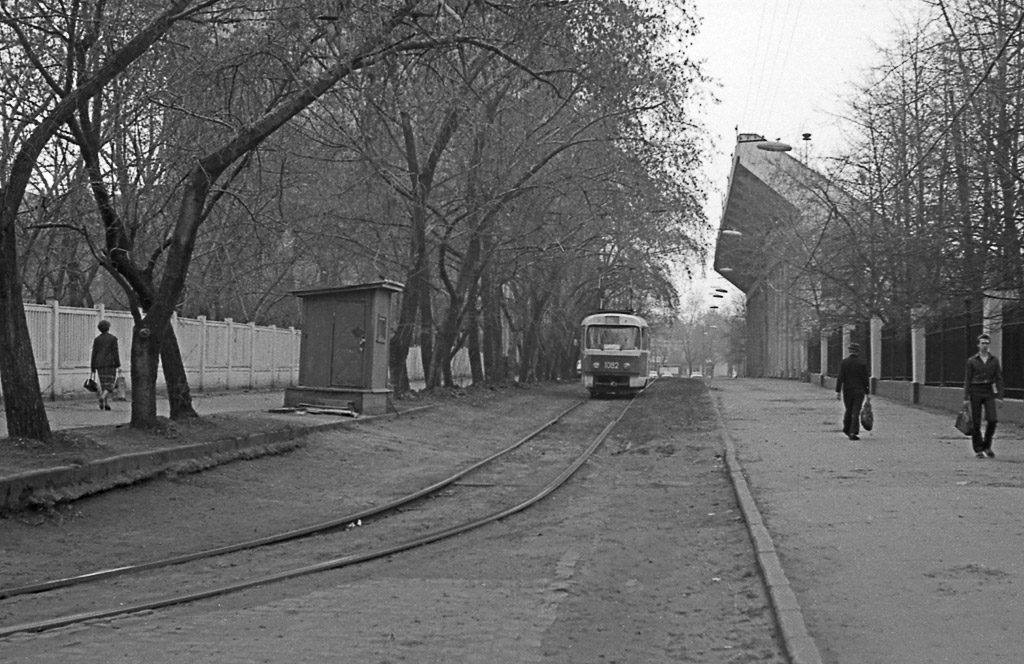 Москва, Tatra T3SU (двухдверная) № 1082