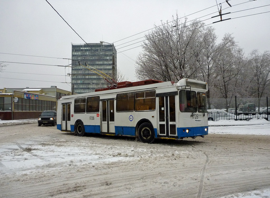 Москва, ЗиУ-682Г-016.02 (с широкой 1-й дверью) № 1726