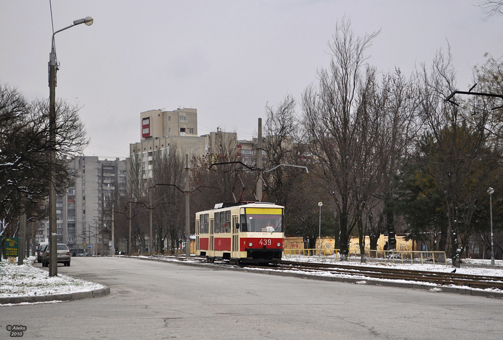 Запорожье, Tatra T6B5SU № 439