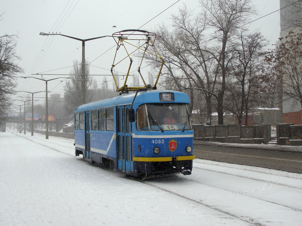 Одеса, Tatra T3R.P № 4063
