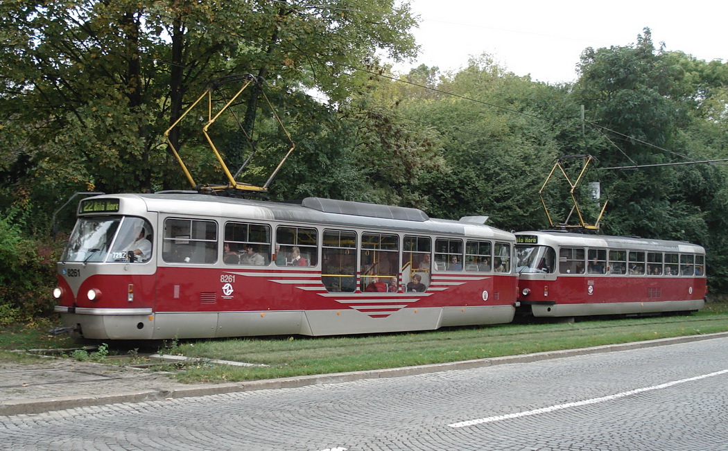 Прага, Tatra T3R.PLF № 8261