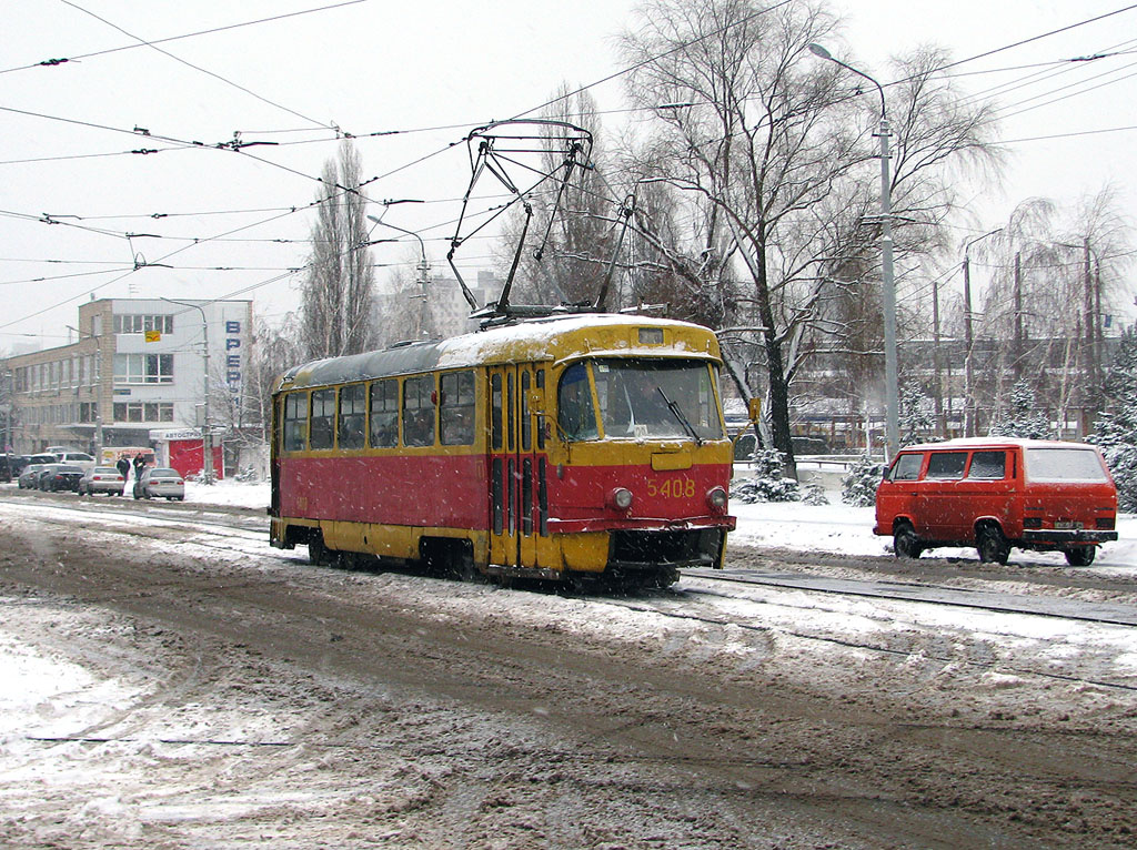 Киев, Tatra T3SU (двухдверная) № 5408