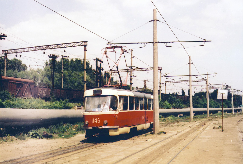 Днепр, Tatra T3SU (двухдверная) № 1146; Днепр — Исторические фотографии: Серии иностранных авторов Днепр, Tatra T3SU (двухдверная) № 1146; Днепр — Исторические фотографии: Серии иностранных авторов