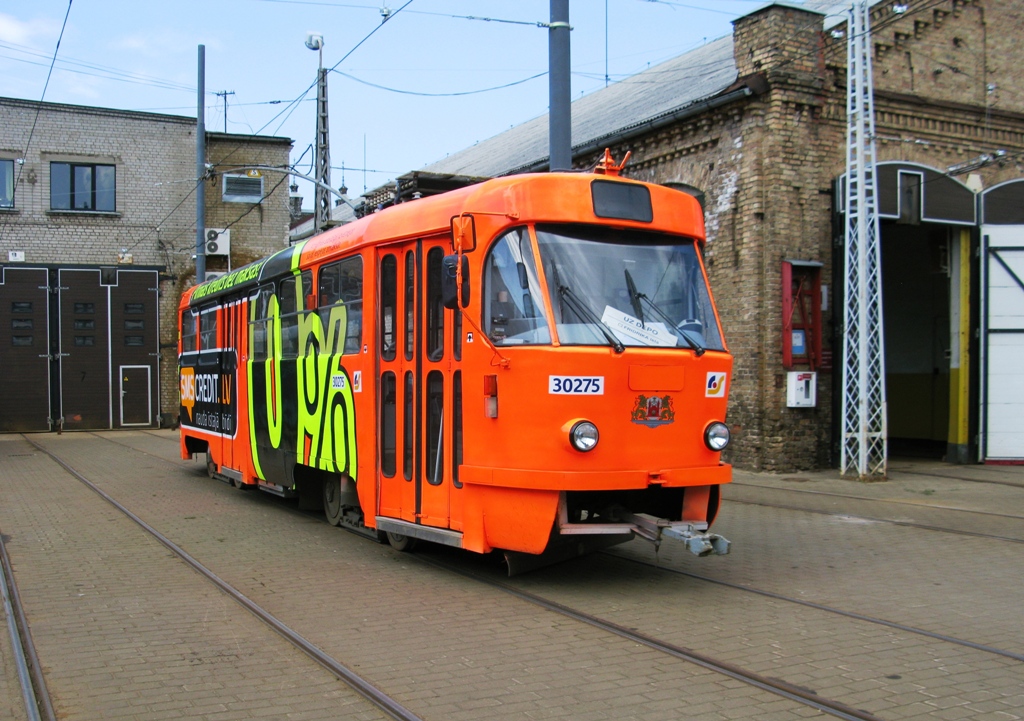 Рига, Tatra T3A № 30275