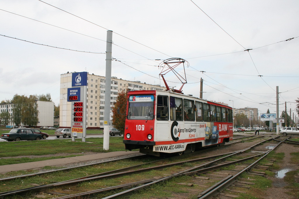 Нижнекамск, 71-605 (КТМ-5М3) № 109