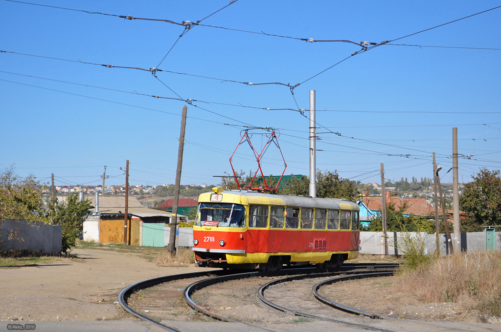 Волгоград, Tatra T3SU № 2718