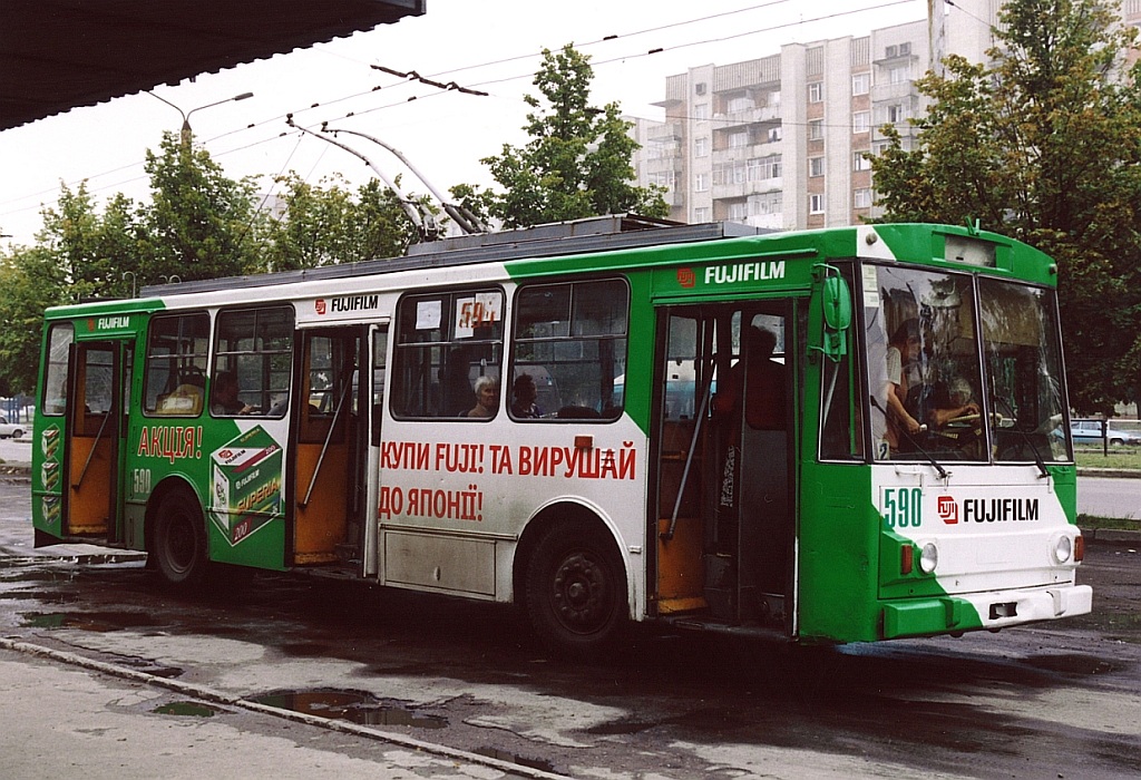 Львов, Škoda 14Tr11/6 № 590