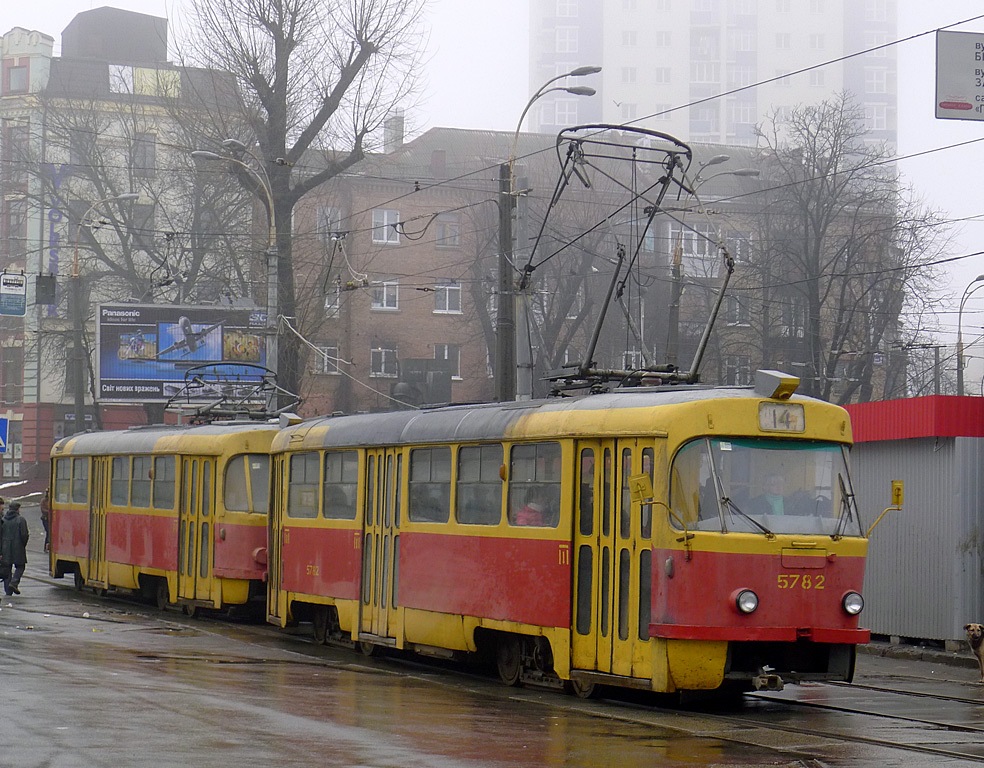 Киев, Tatra T3SU № 5782