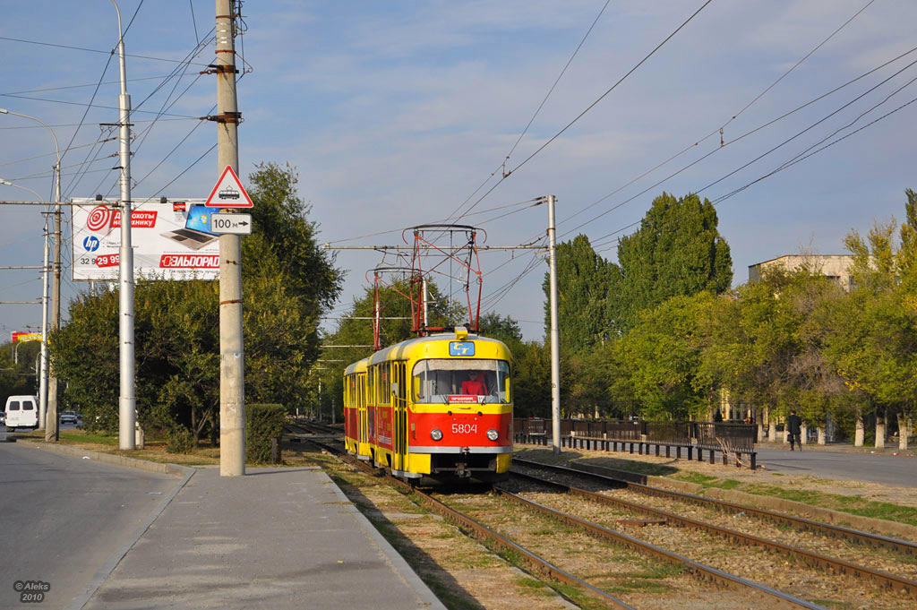 Wolgograd, Tatra T3SU Nr. 5804