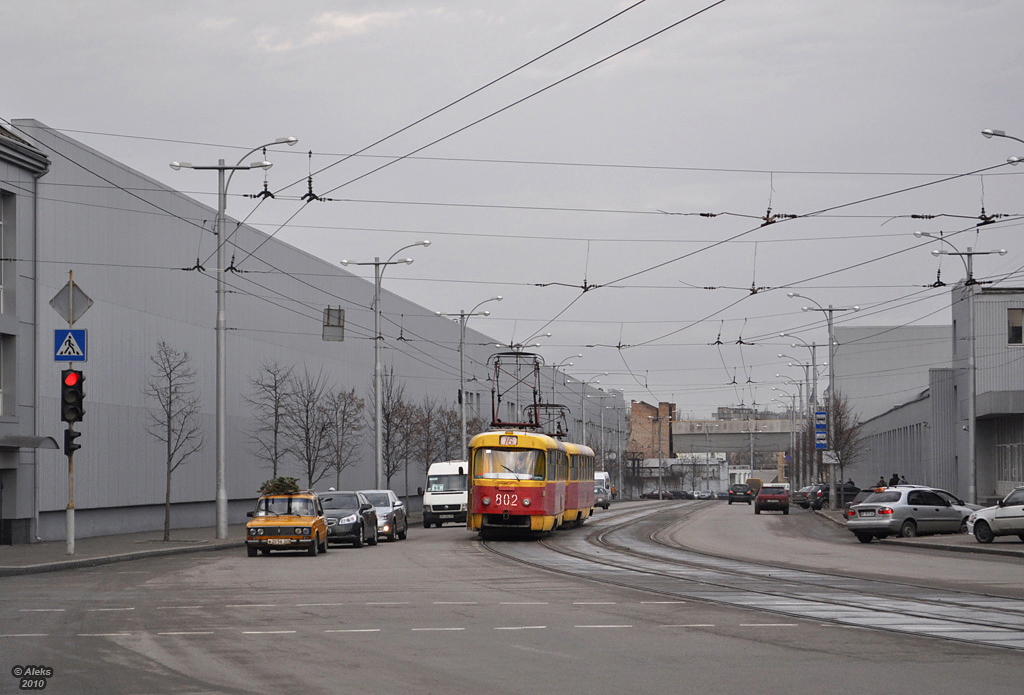 Запорожье, Tatra T3SU № 802