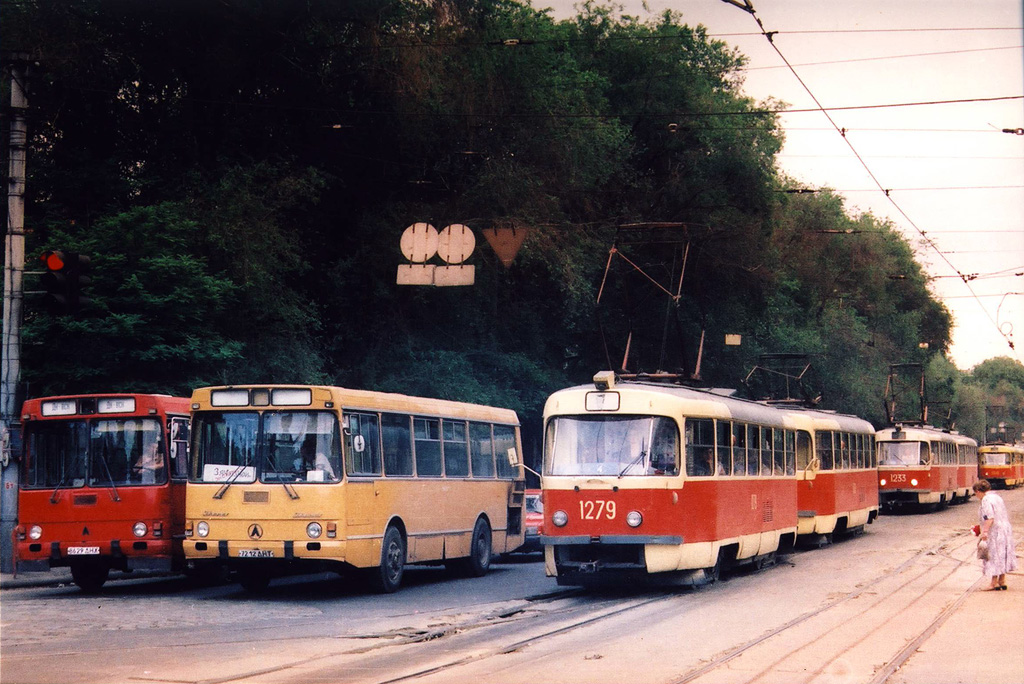 Dnipro, Tatra T3SU № 1279; Dnipro — Old photos: Shots by foreign photographers