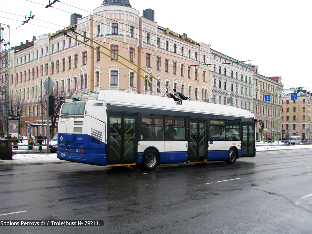 Рига, Škoda 24Tr Irisbus Citelis № 29211