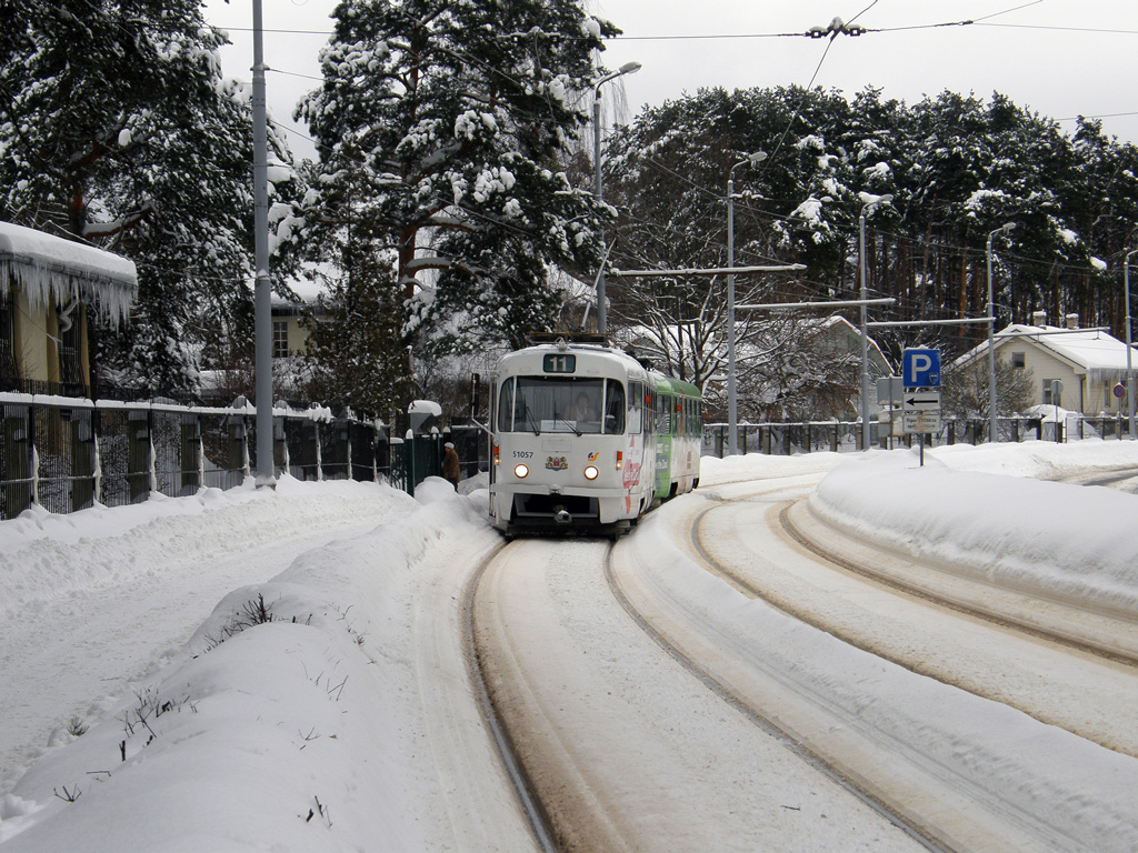 Рига, Tatra T3A № 51057