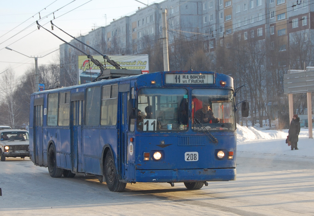 Омск, ЗиУ-682Г [Г00] № 208