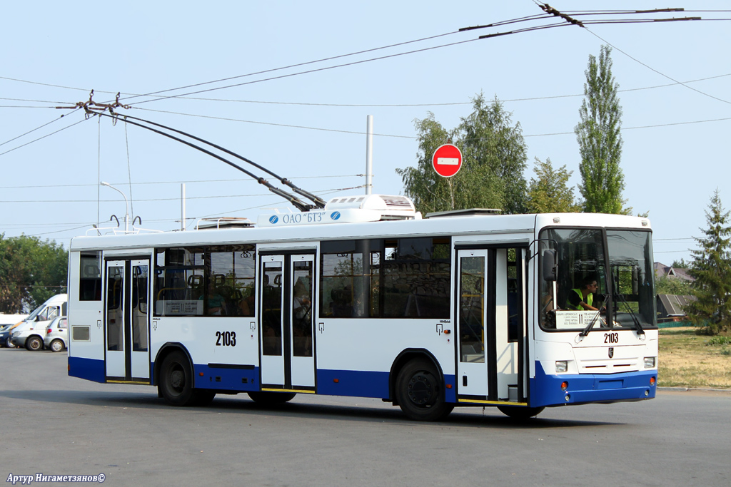 Уфа, НефАЗ-БТЗ 52765А № 2103