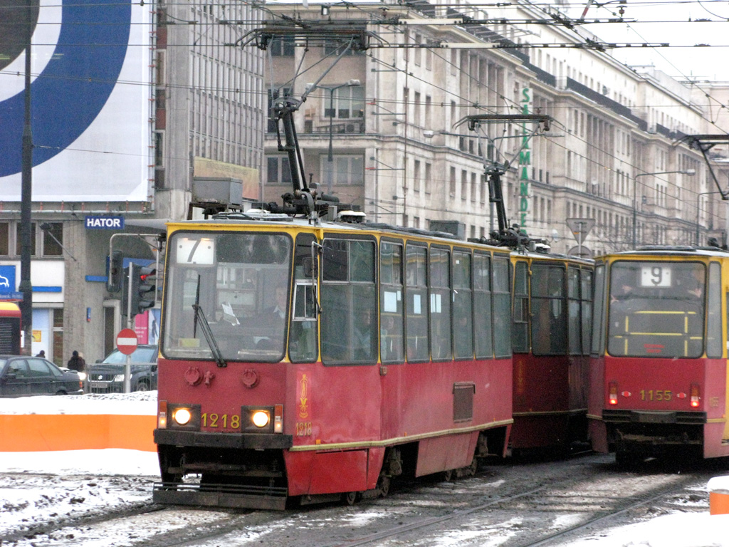 Варшава, Konstal 105Na № 1218