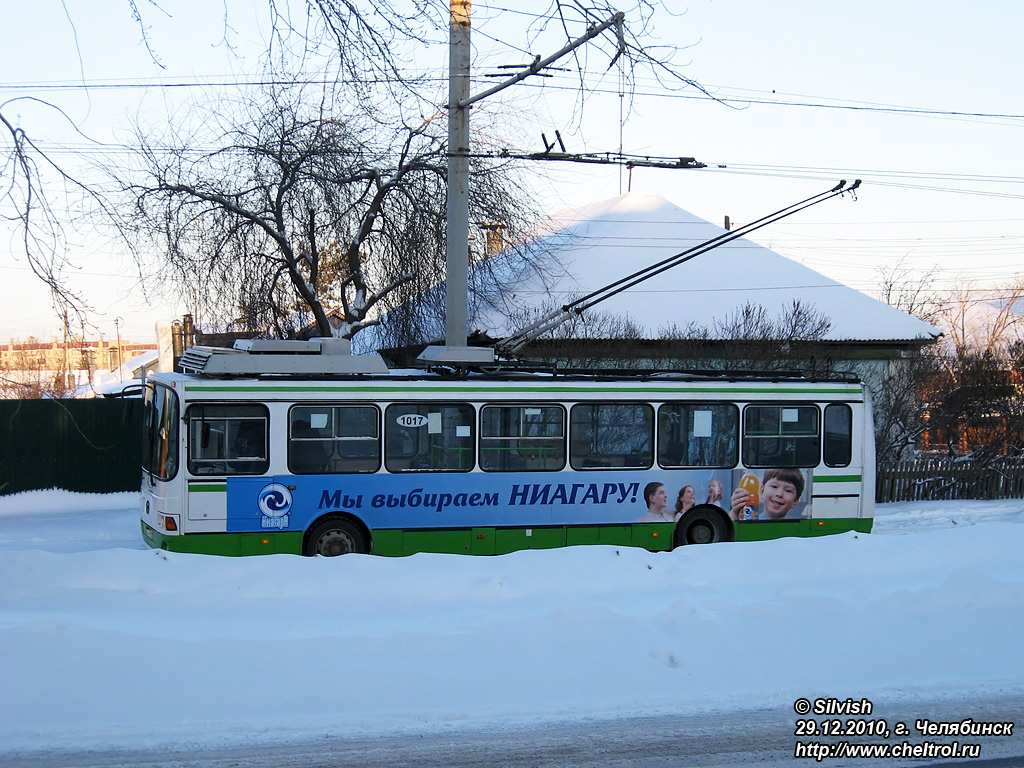 Челябинск, ЛиАЗ-5280 (ВЗТМ) № 1017
