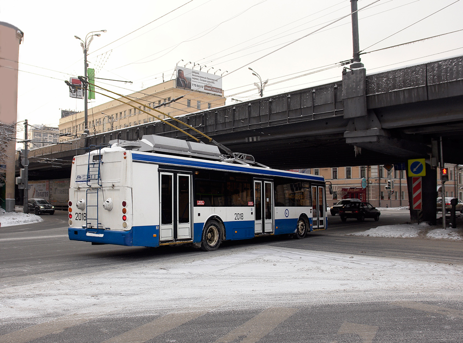 Москва, МТрЗ-52791 «Садовое Кольцо» № 2018