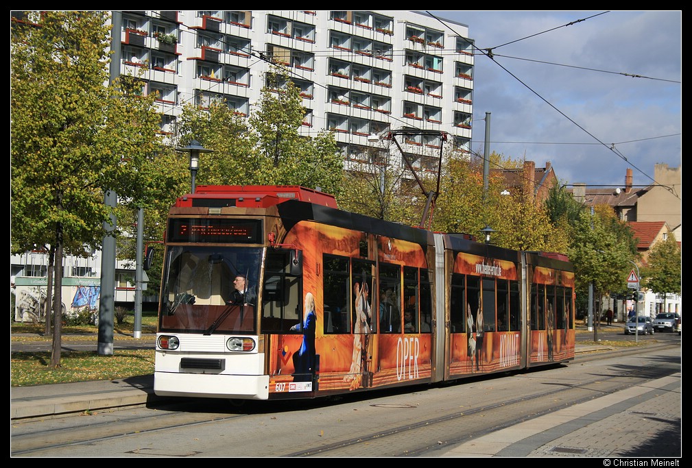 Эрфурт, Duewag MGT6DE № 607