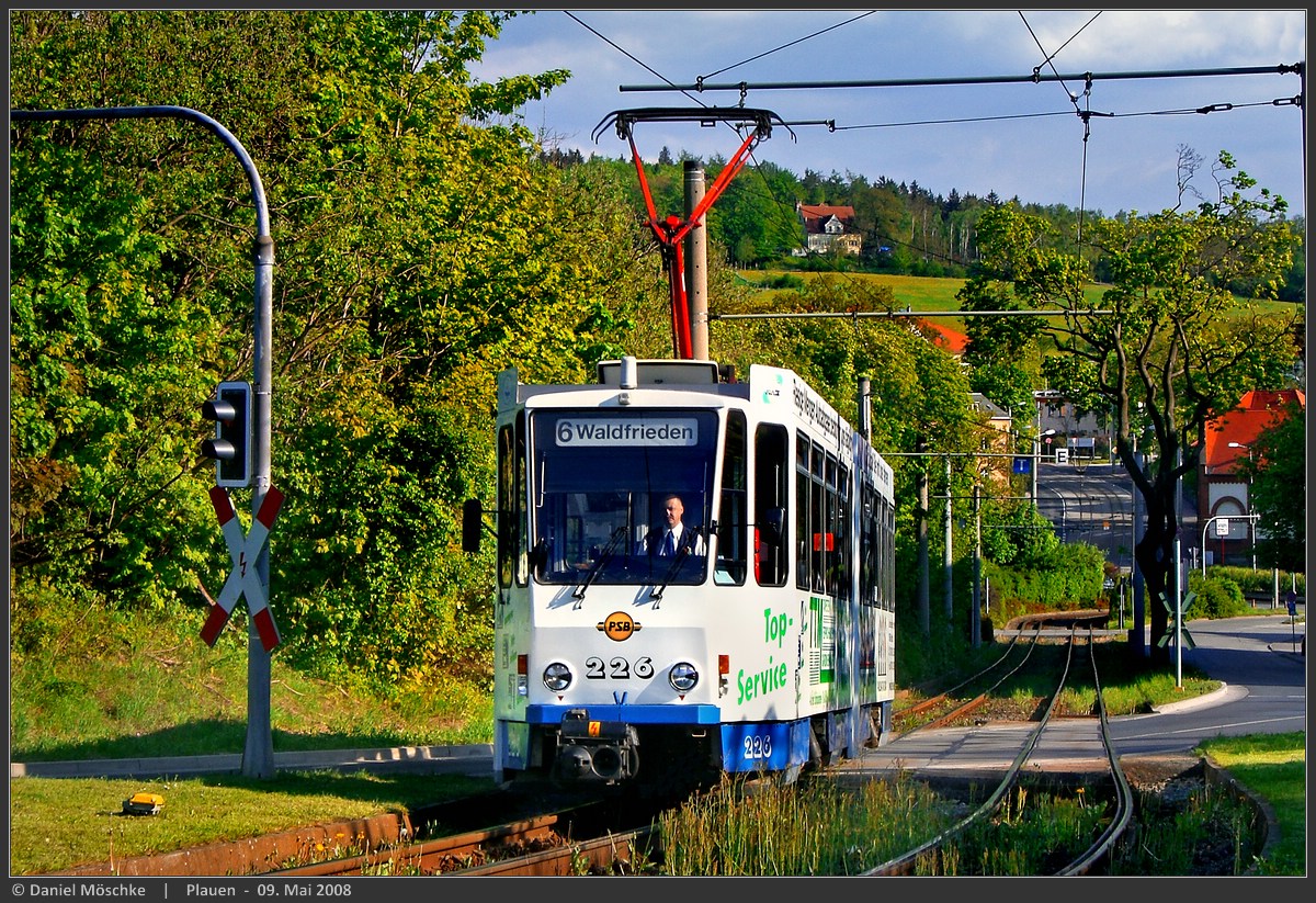 Plauen, Tatra KT4DMC nr. 226