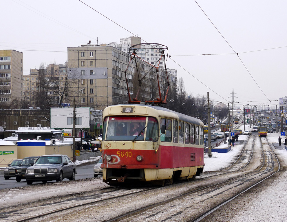 Киев, Tatra T3SU № 5640